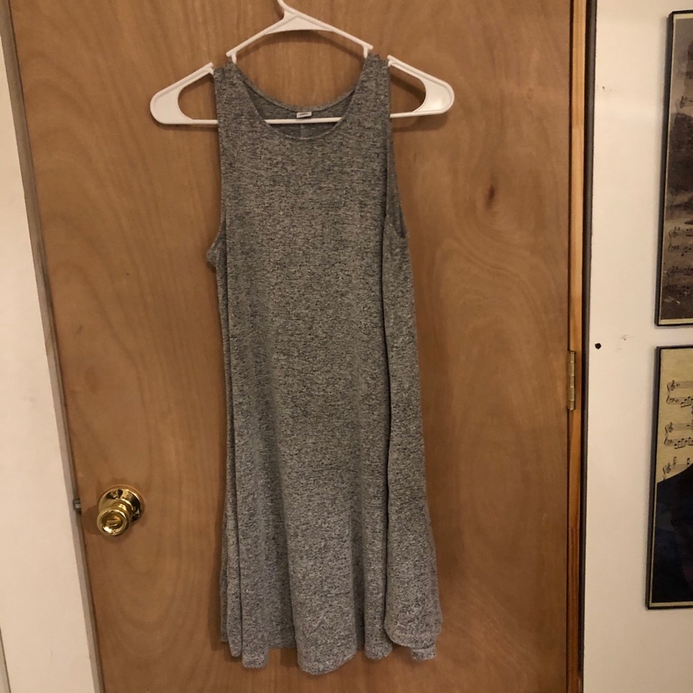 Women’s Old Navy Gray Knit Tank Top Dress